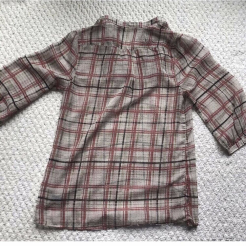 Outback Plaid Ruffle Tunic - Picture 3 of 3